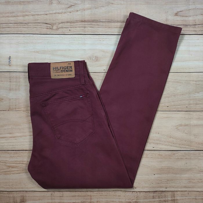 HILFIGER DENIM Ryan Spodnie Chino Męskie r. W30L32