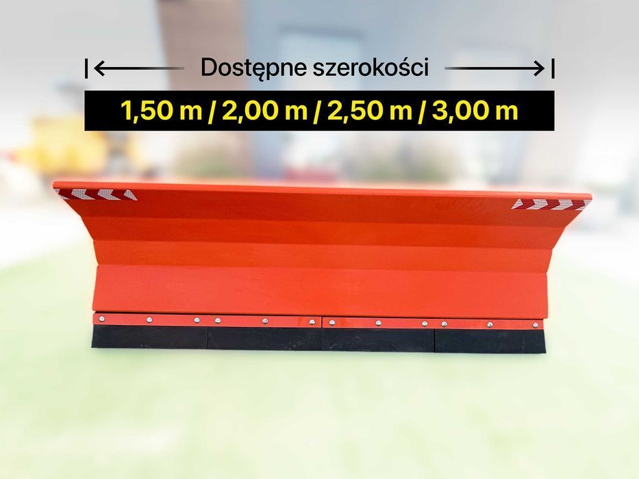 MEGA OKAZJA! Pług do śniegu - 1,5 m / 2,0 m / 2,5 m / 3,0 m - DOSTAWA!