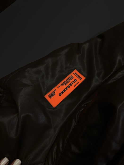 Жіночий пуховик курточка Oliagarho Heron preston Ttswtrs gots label