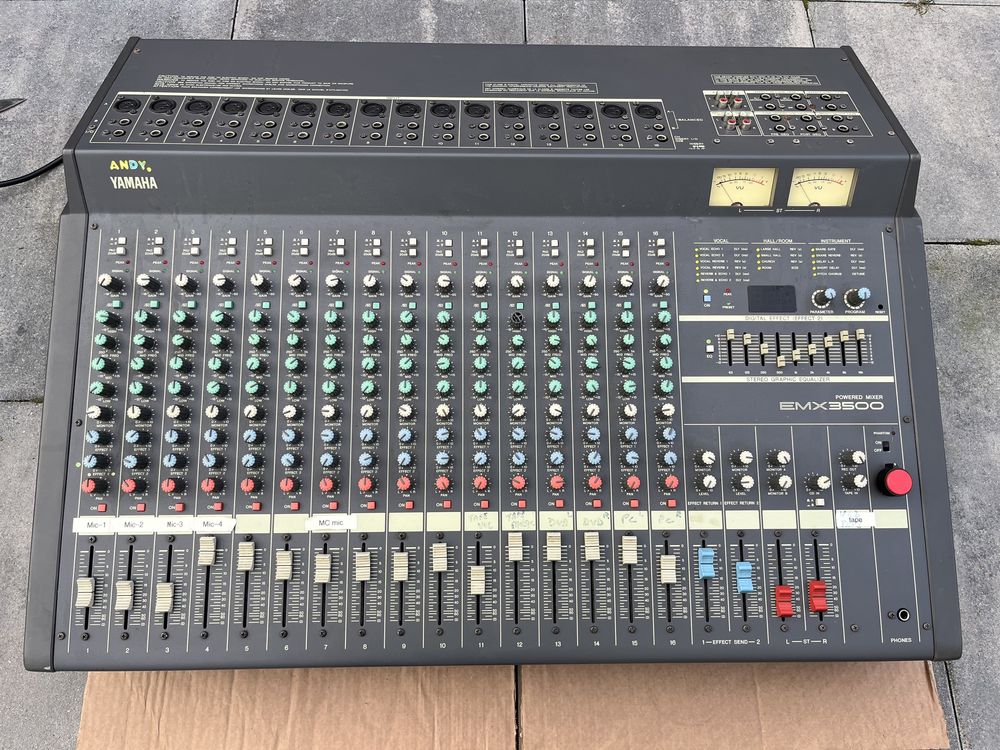 Powermixer YAMAHA oryginał *Perełka* Emx 3500