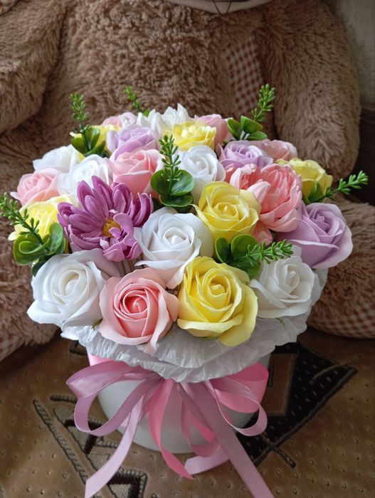 Букети з мила. Мильні букети, букети, які не вянуть