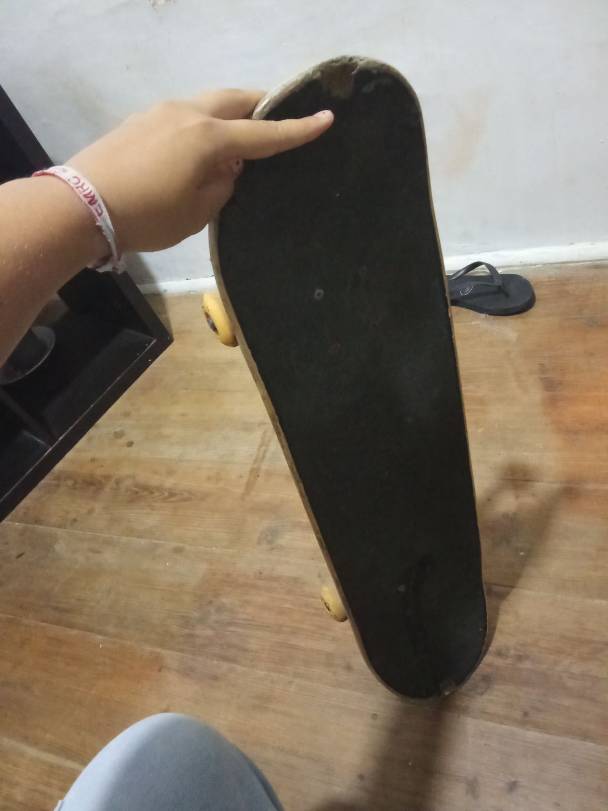 Skate de pista razoavelmente bom