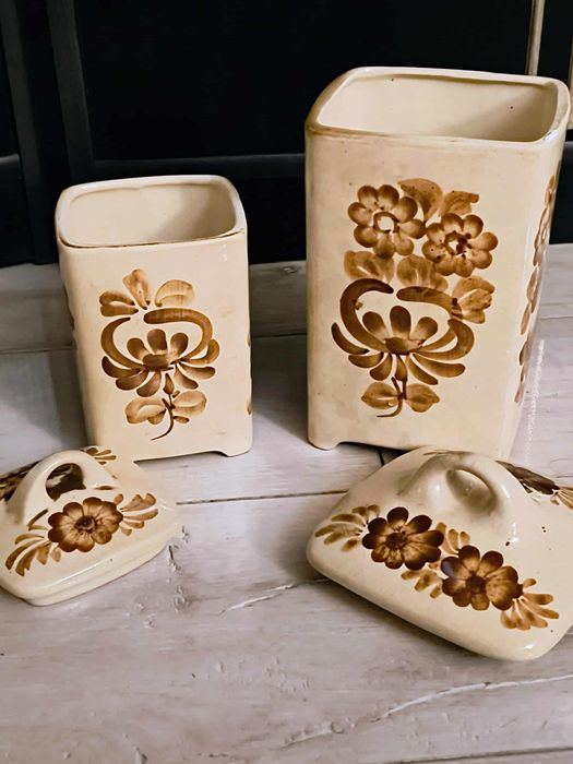 Pojemniki kuchenne ceramika