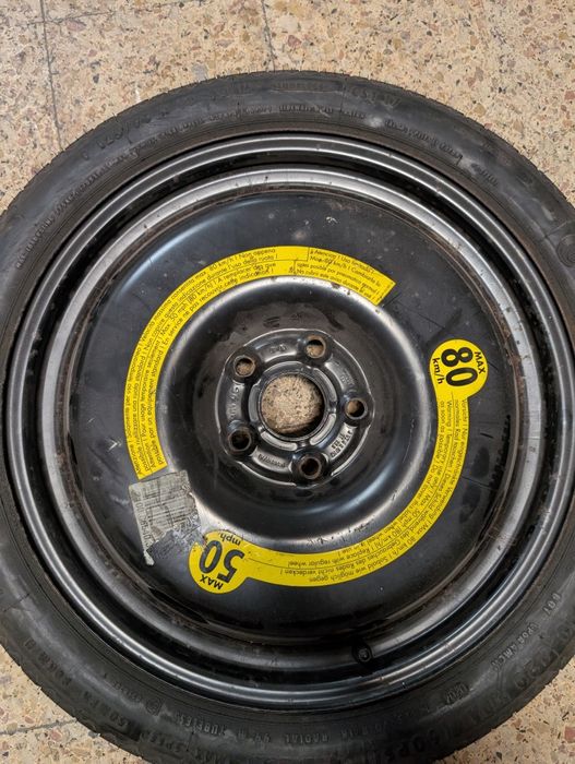 Roda suplente para Audi 5/100 furação
