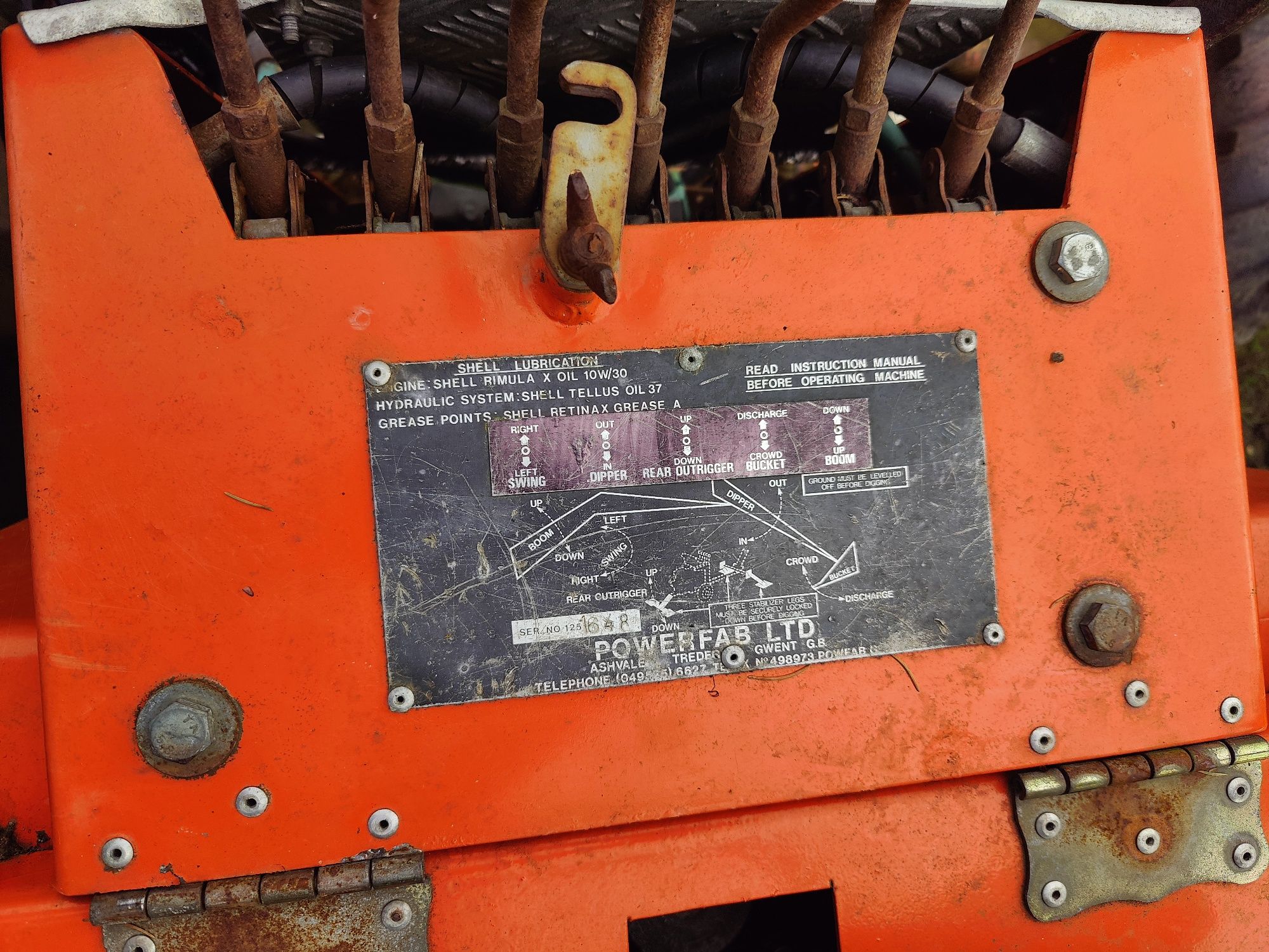 Koparka spalinowa Powerfab diesel