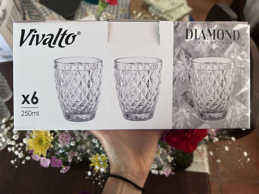 Copos agua Vivalto