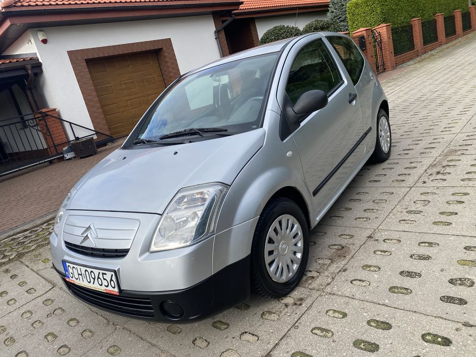 Zadbany Citroen C2 1.1 benz. TYLKO 71tyś.km 15 lat w 1 rękach !