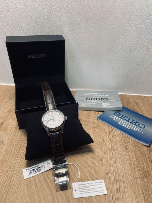 Zegarek męski Seiko SPB093J1 Arita Porcelain Dial