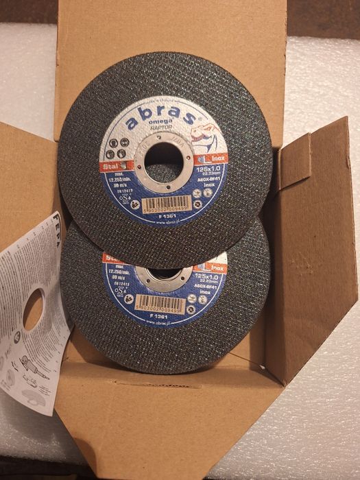 Tarcze do cięcia metalu 1x125mm Abras