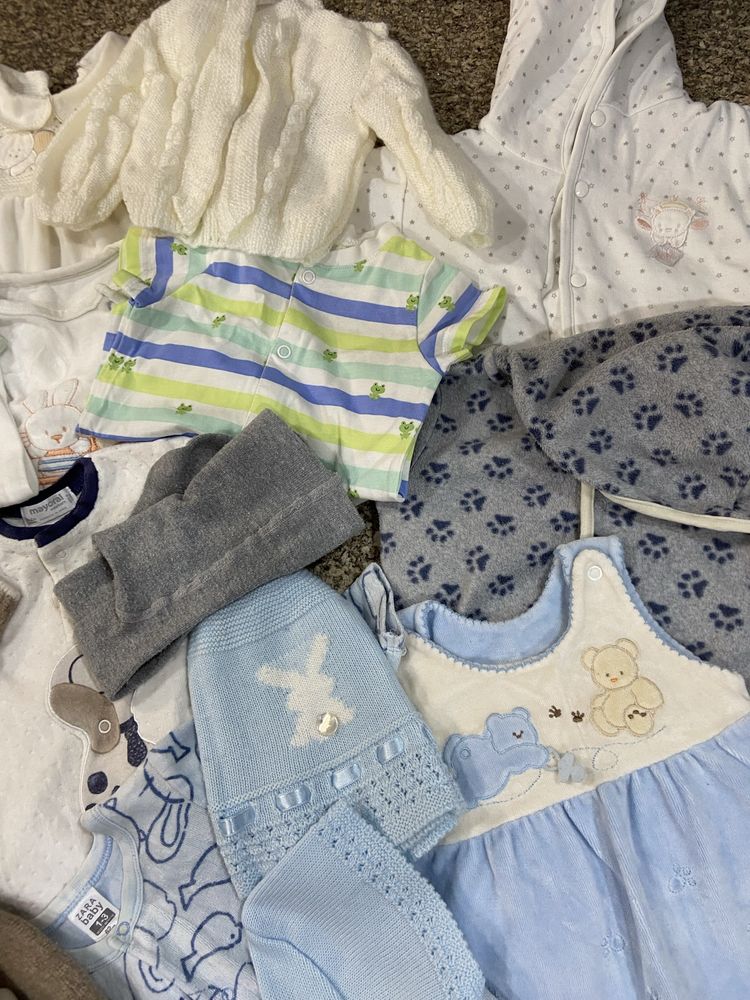 Lote de 21 peças variado para bebe