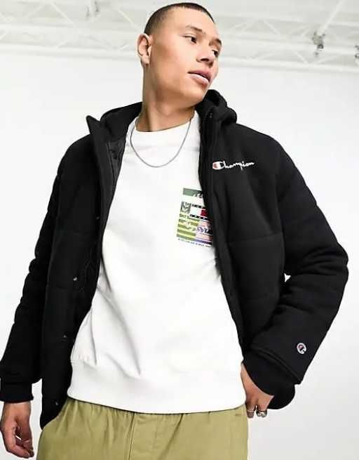 Куртка Champion small logo puffer jacket (S)