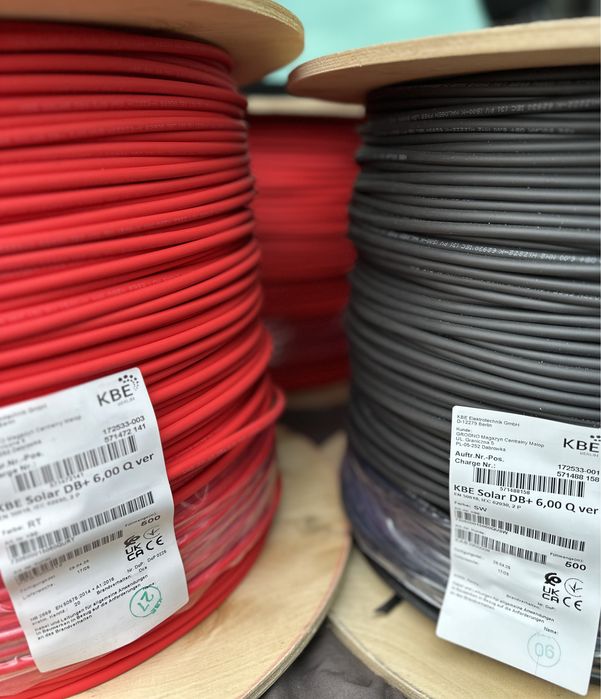 Кабель для сонячних панелей 6 мм Lapp