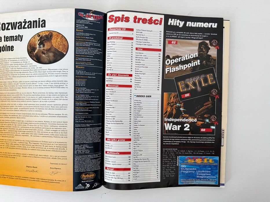 CD-Action (64) 09/2001 + 3xCD wrzesień 2001