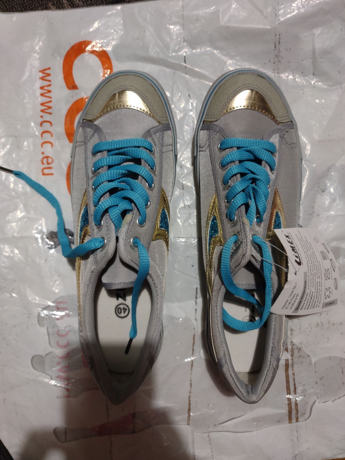Nowe trampki ZOOKO Rozmiar 40
