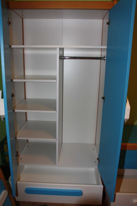 TIMOORE SIMPLE Szafa drewniana dwudrzwiowa