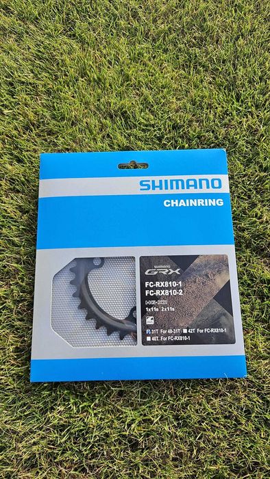 Zębatka, koronka, tarcza Shimano GRX FC-RX810-2 31T, 2x11 48- 31