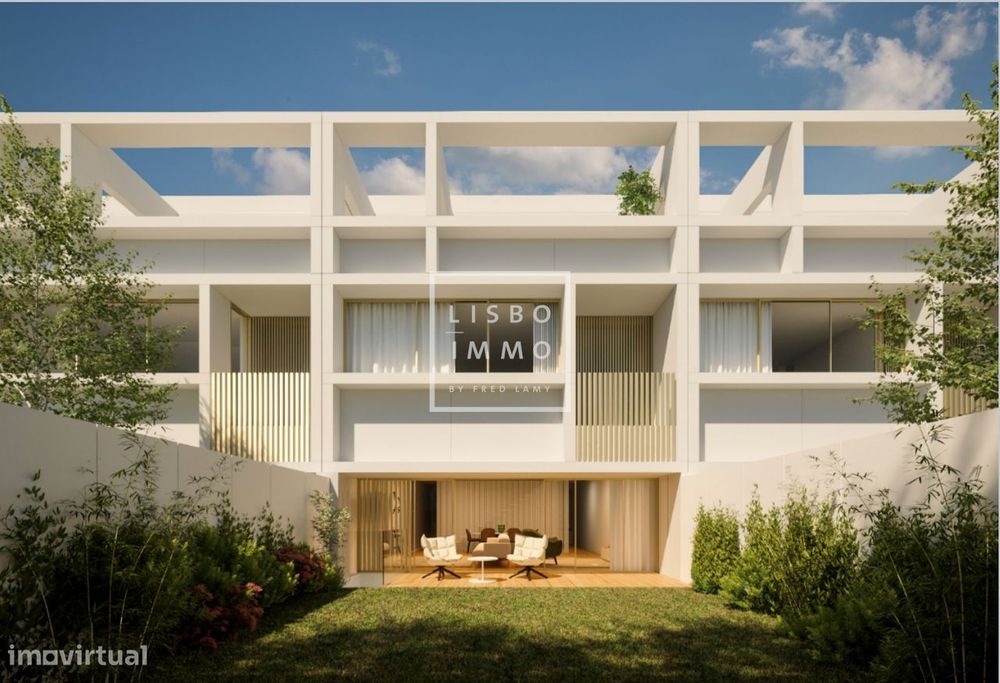 Moradia nova de 292m2, 5 quartos, vista, terraço, jacuzzi, Alcântara,
