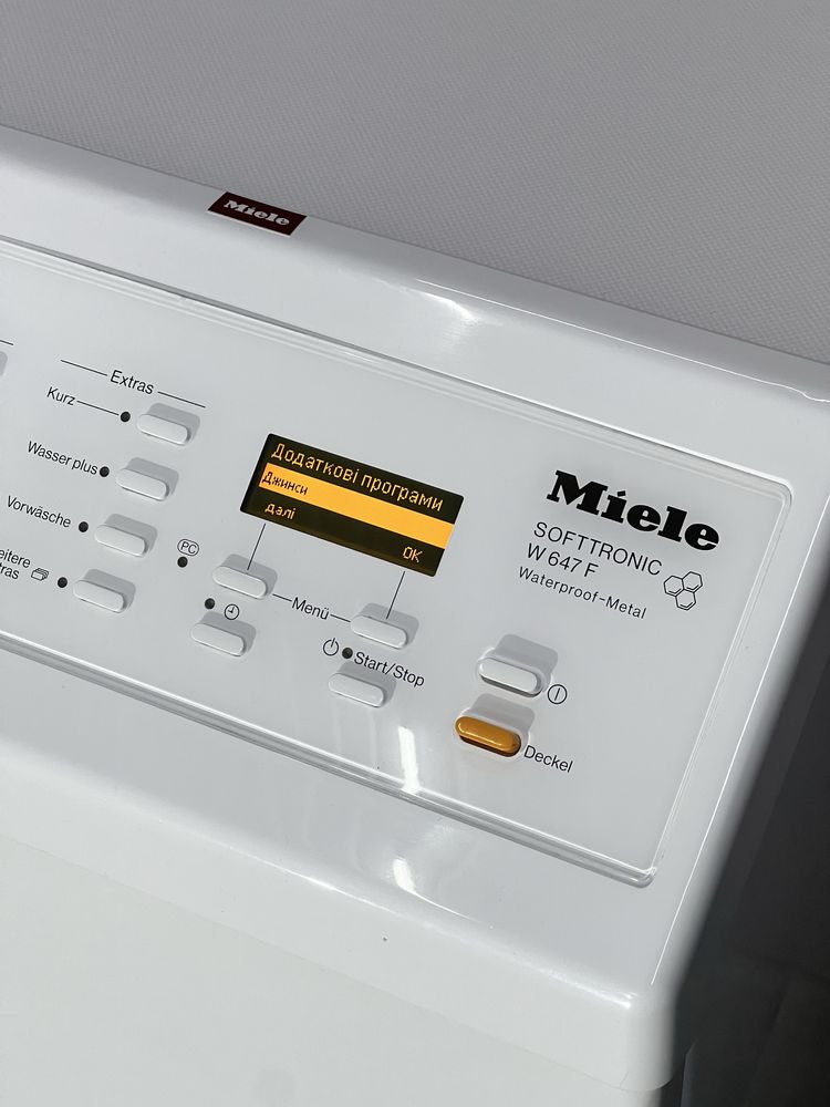 Стиральная машина 45 см Miele W 647 F состояние идеал пральна машина