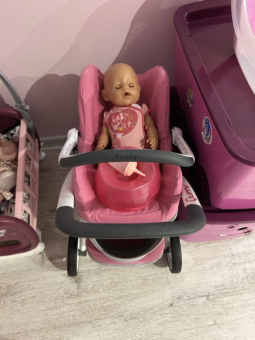 Lalka hiszpańska, bobas, wózek, nosidełko, kołyska, ubranka