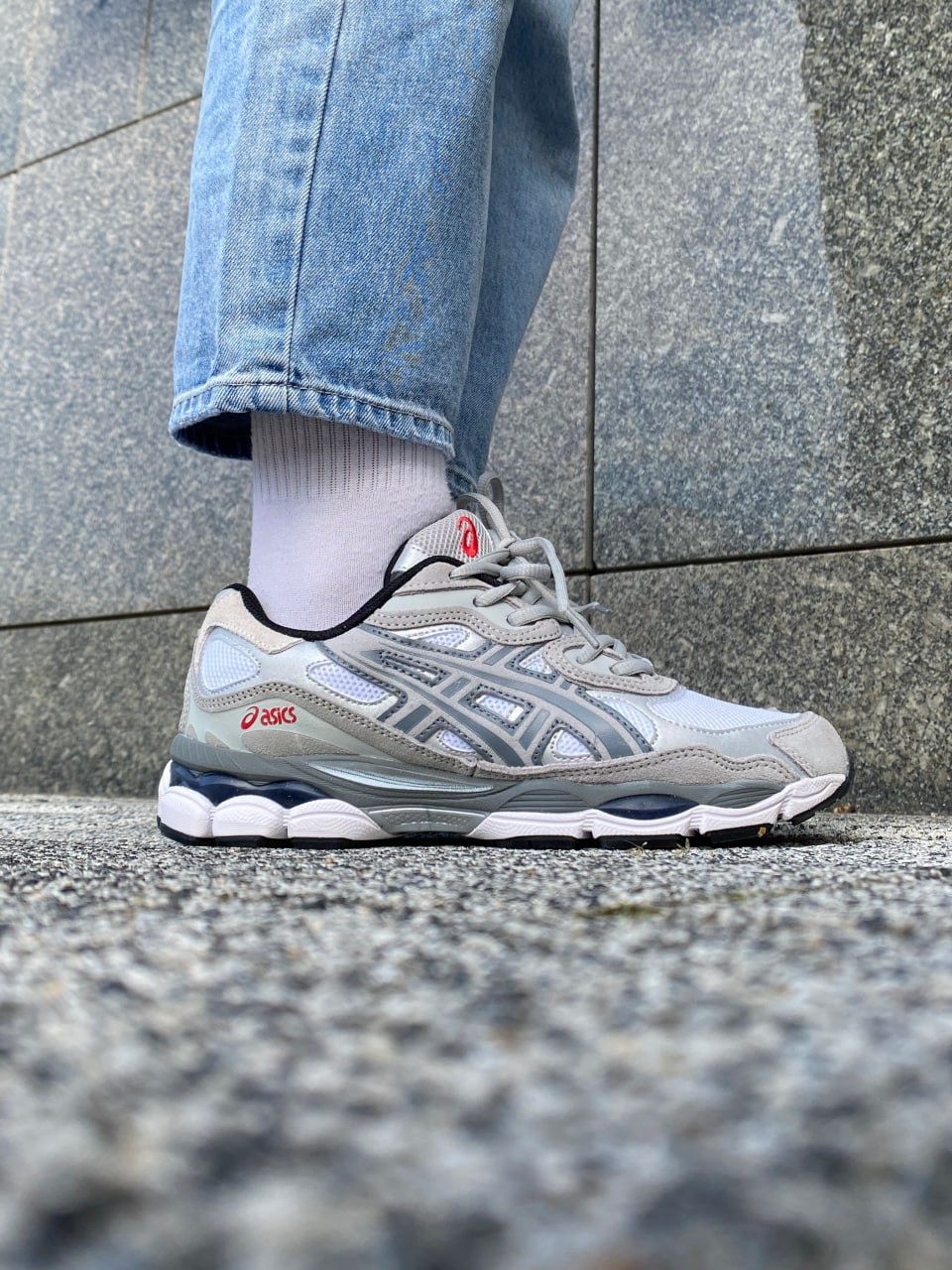 Кросівки Asics Gel-NYC Grey кроссовки асикс мужские и женские