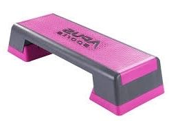 Apus Sport Step stepper podest różowy szary