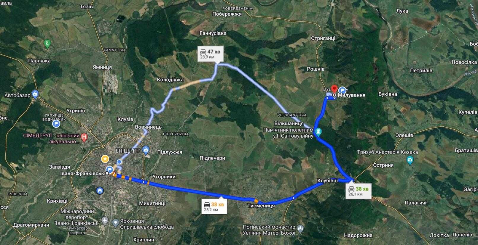Будинок в спокійному та мальовничому селі біля Тисмениці