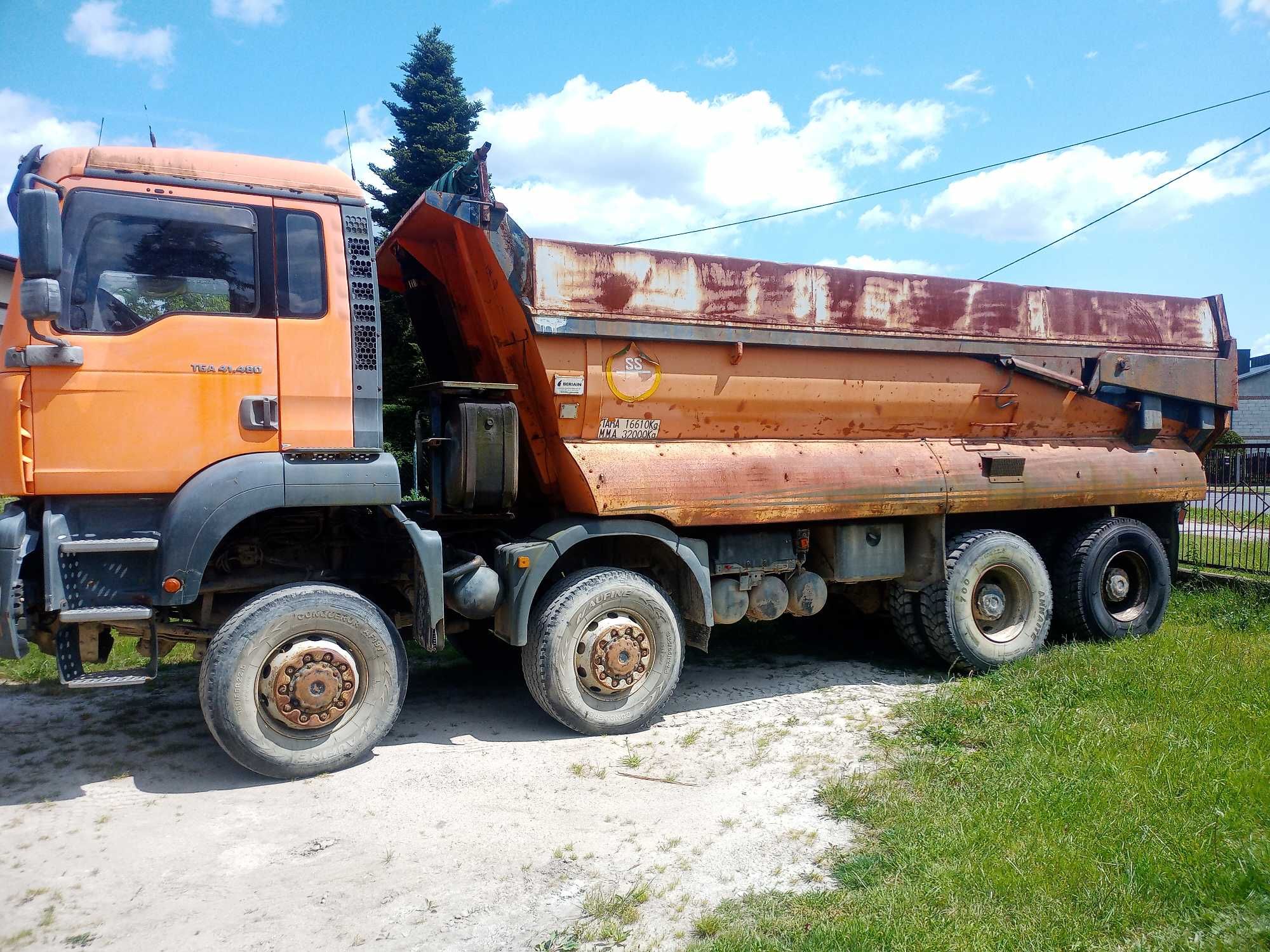 Wywroka MAN TGA 41.480 8x8