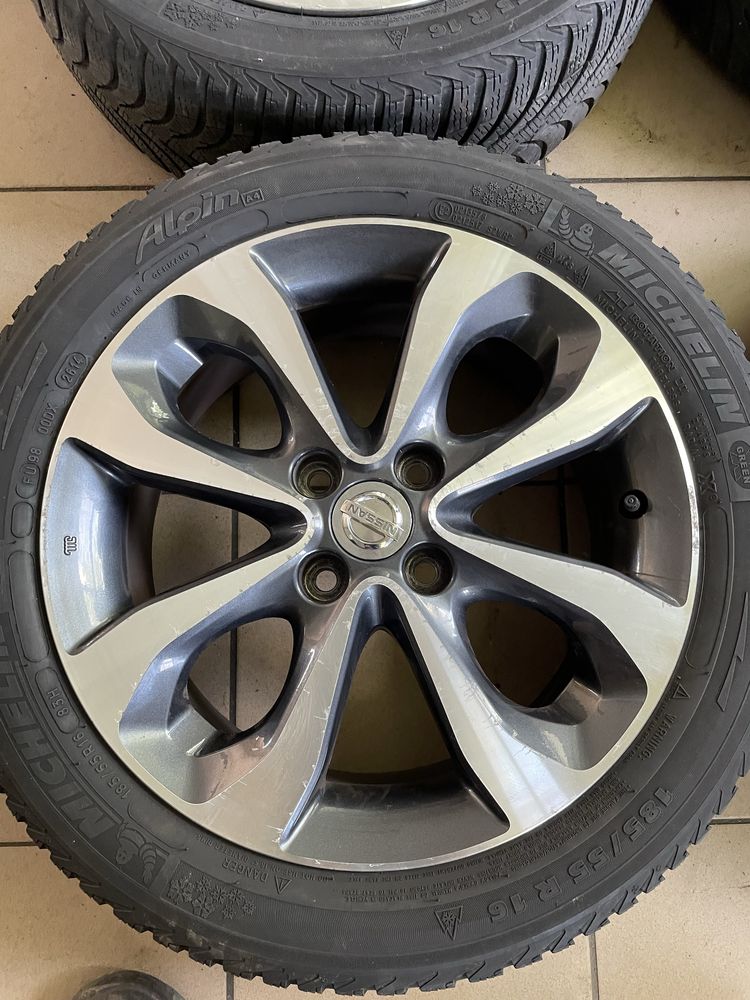Komplet felg Nissan 6Jx16 ET55 4x100