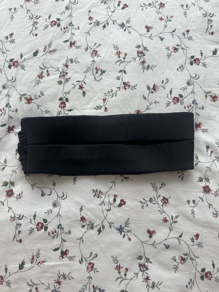 Czarny stanik góra od stroju kąpielowego basic lato wakacje XXS 32 H&M