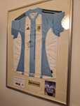 Diego Maradona Autograf oprawa