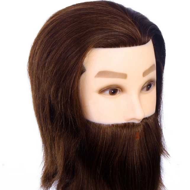 Cabeça de Treino Masculina Homem Cabeleireiro Barbeiro Académica