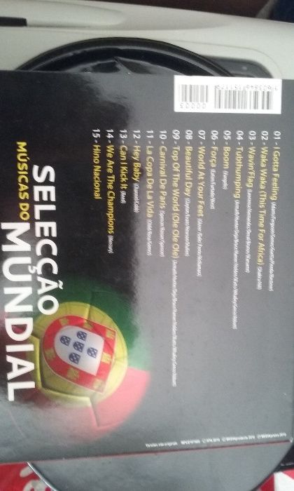 Cd Musicas da Seleção do mundial