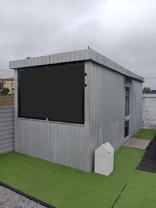 Contentor escritório com WC 20 pés