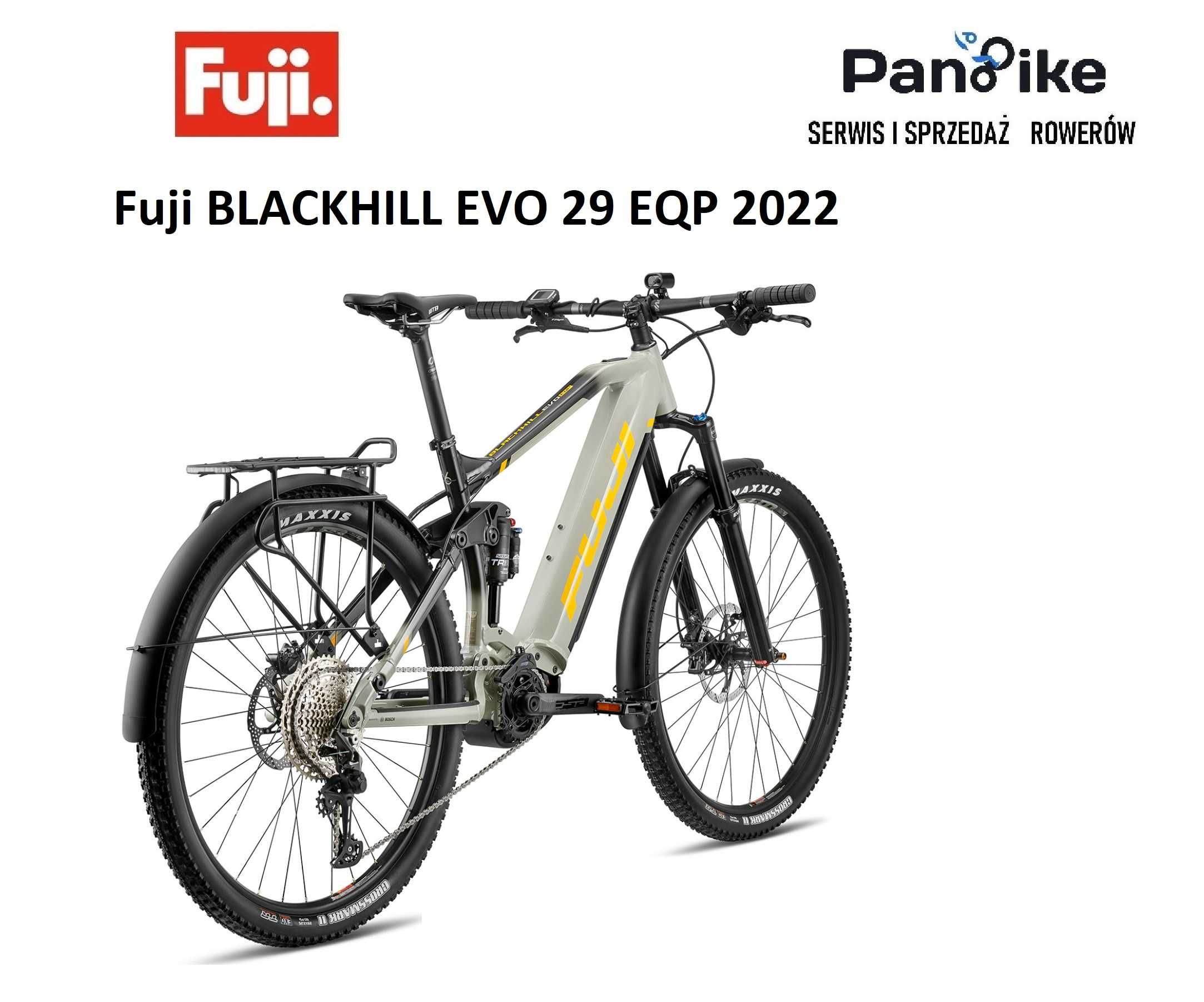 Promocja Rower PREMIUN e-bike Fuji BLACKHILL EVO 29 EQP 2022, 17 i 21"