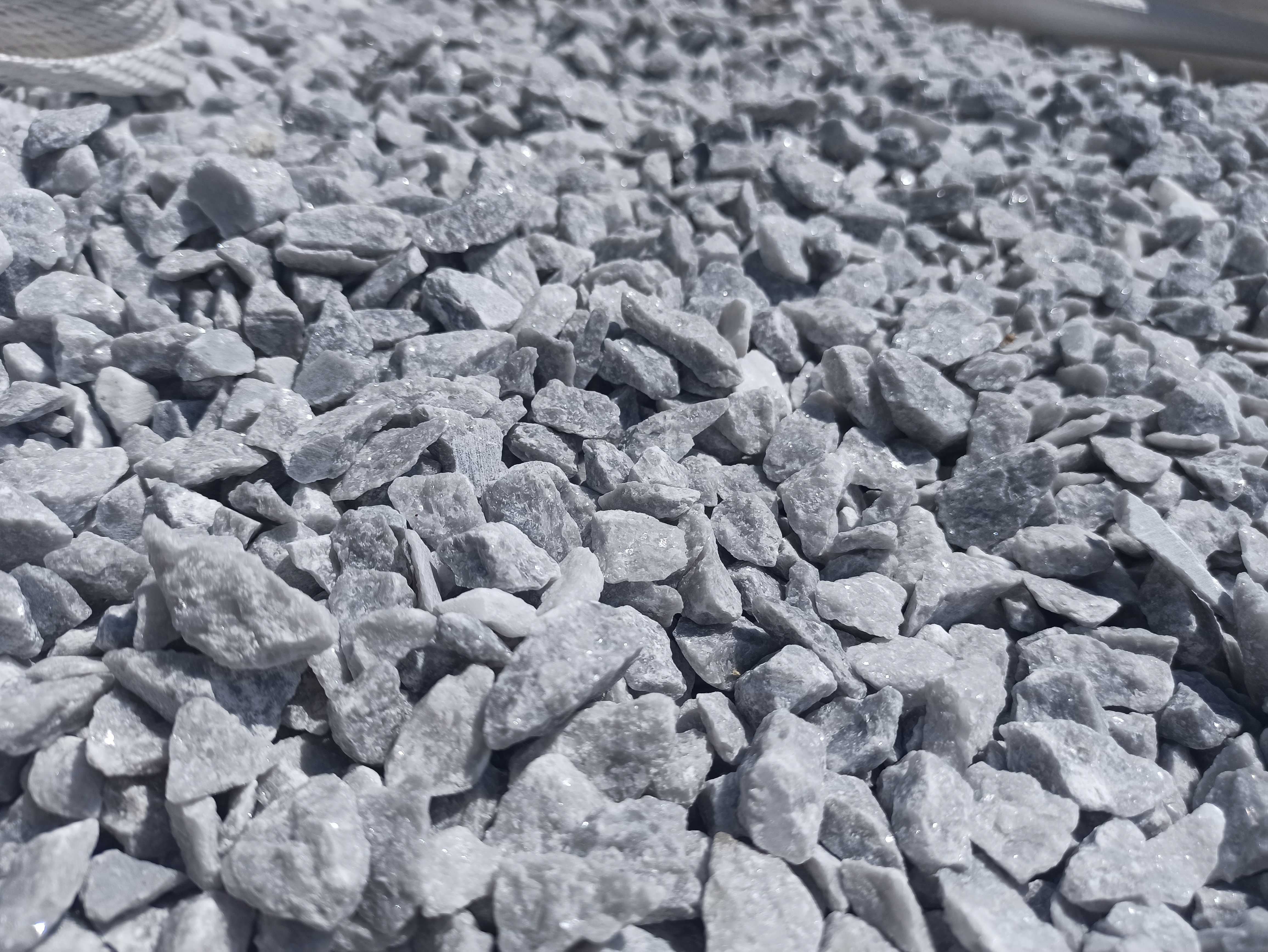 Grys Ice Blue Kamień Szary Biały Marianna Kora Kamienna Granitowy Żwir