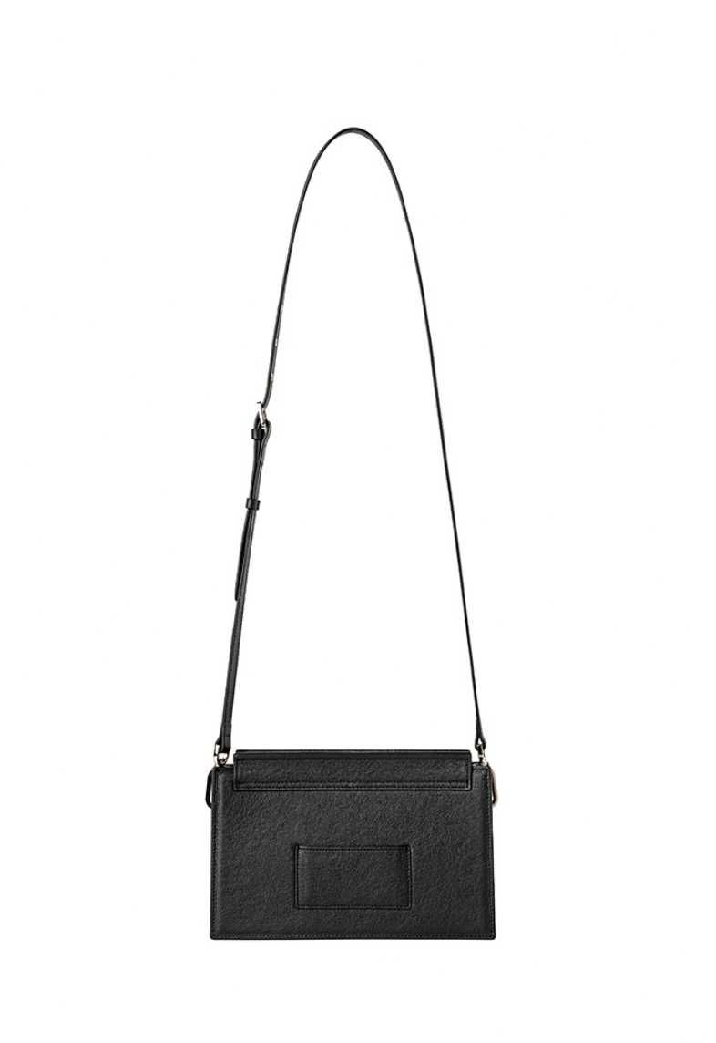 Pages Cork Cross Body Bag Black Ki Lee Czarna Torebka Designerska