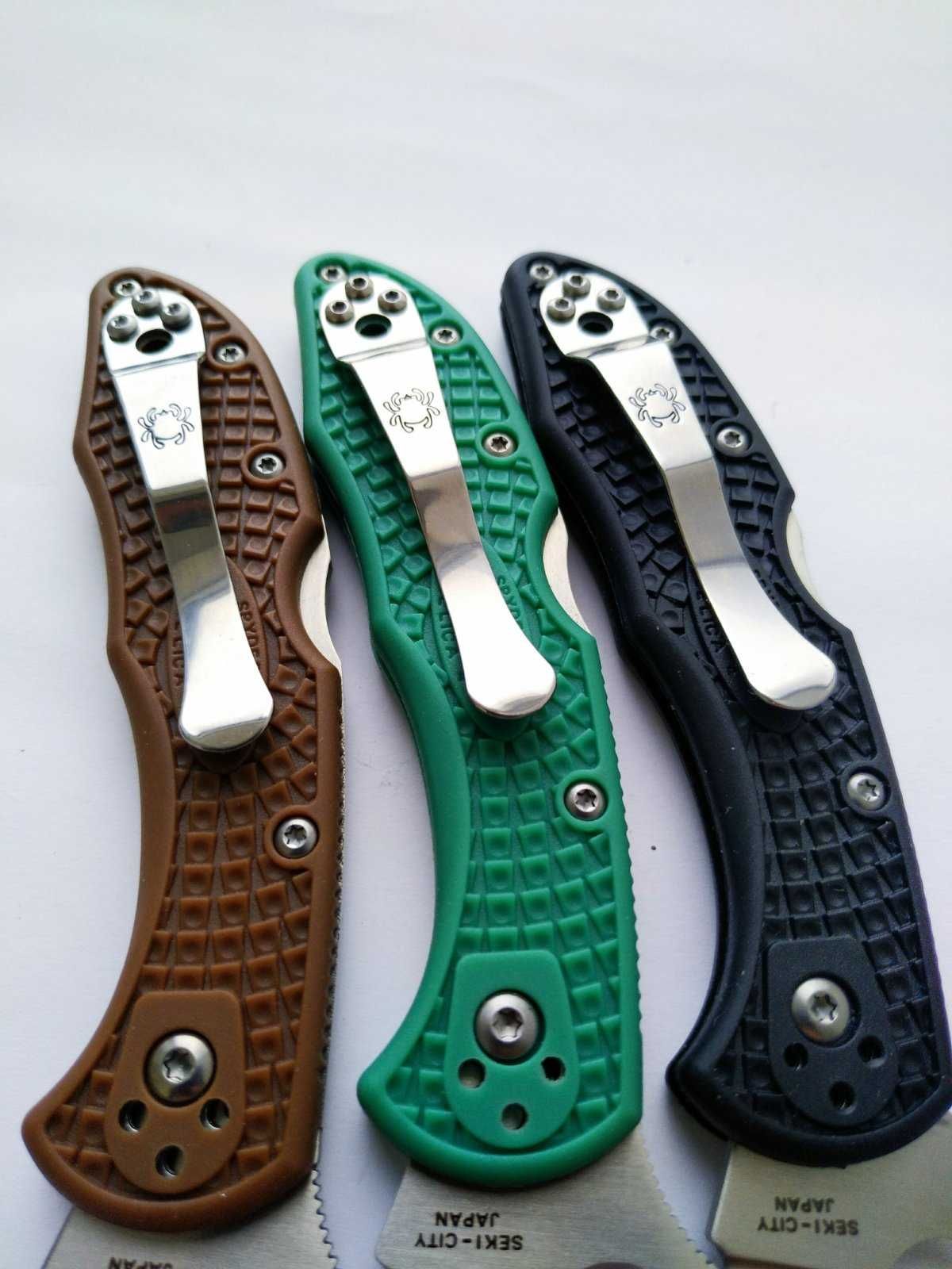 Ніж складний Spyderco Delica 4 EDC Спайдерко Деліка 4 в АСОРТИМЕНТІ