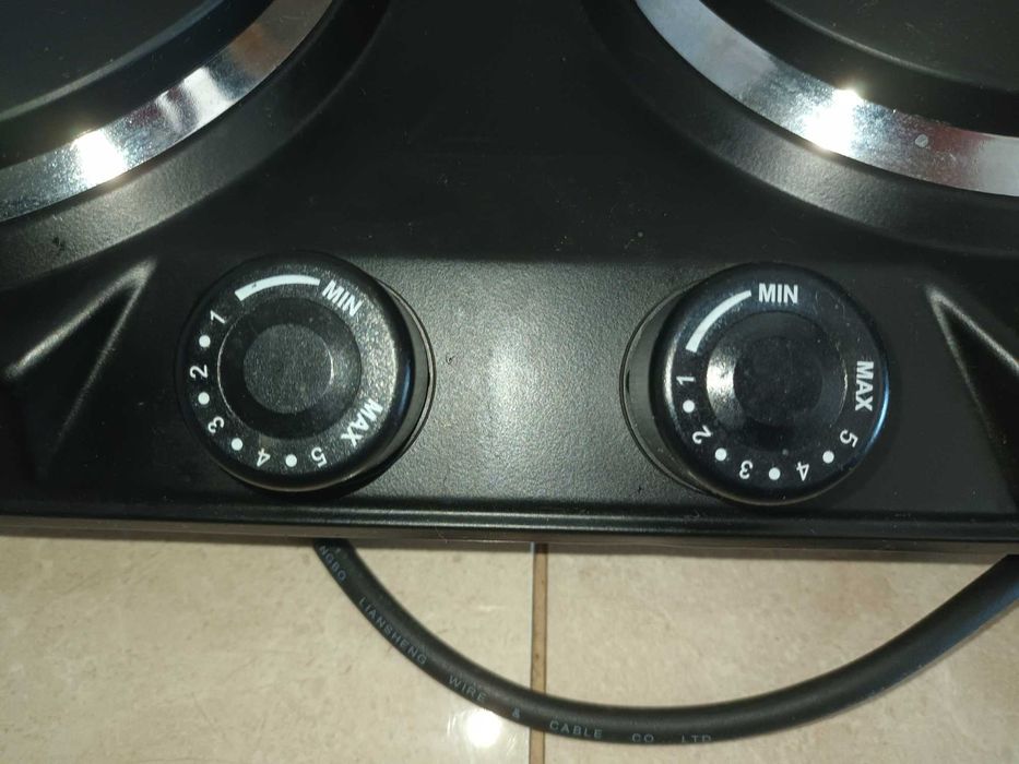 Placa eléctrica dupla