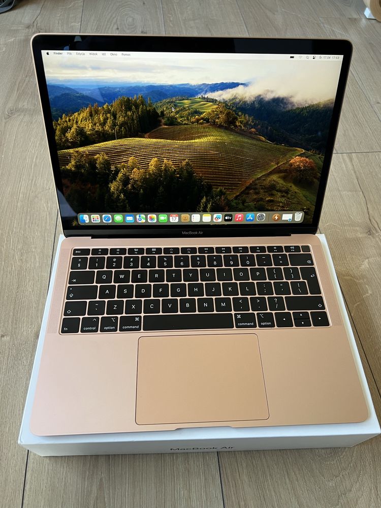 Idealny MacBook Air 13” 8/128GB w PERFFEKCYJNYM stanie! Touch ID!