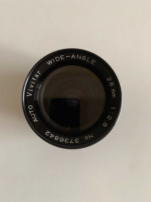 Lente grande-angular vintage Vivitar