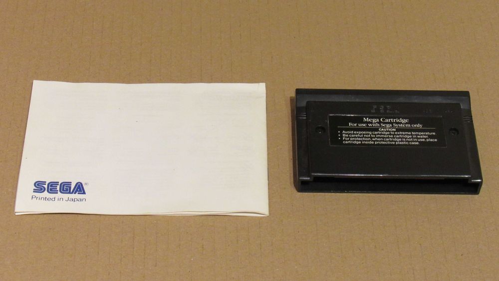 Jogo Sega Master System Bomber Raid completo