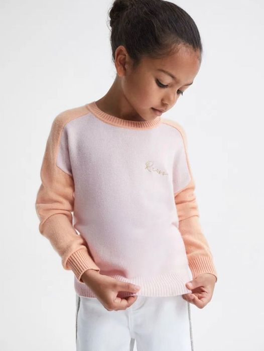 свитер для девочки Reiss кашемир шерсть светр дитячий