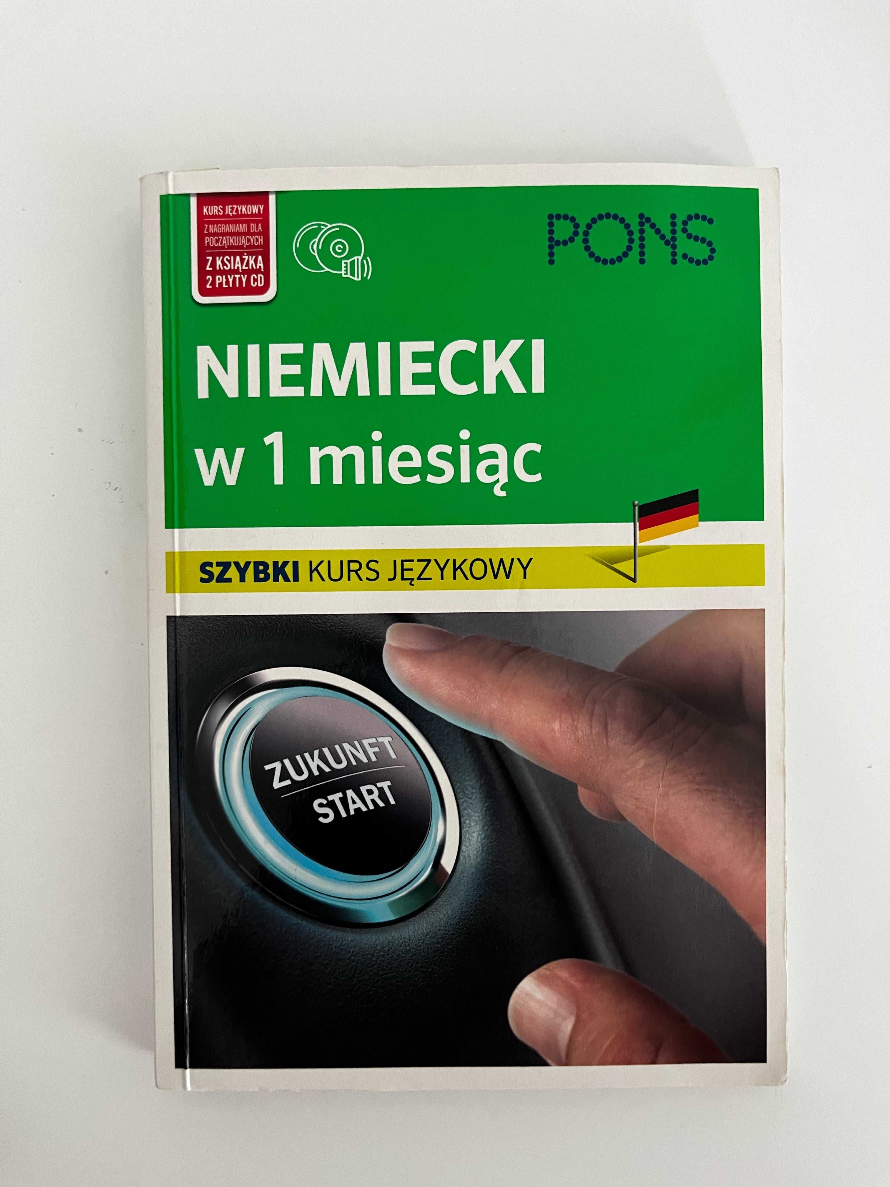 książka do nauki niemieckiego PONS z płytką