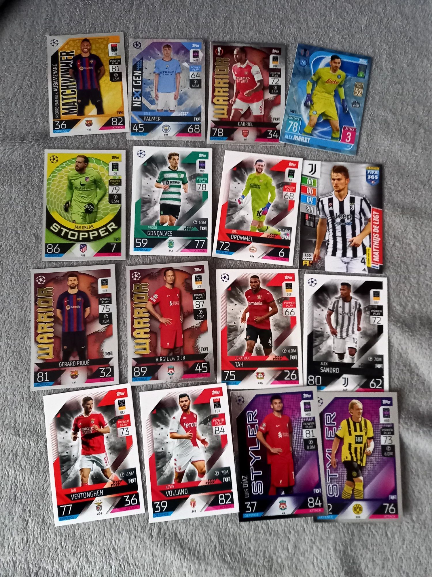 Karty match attax i adrenalyn 2023