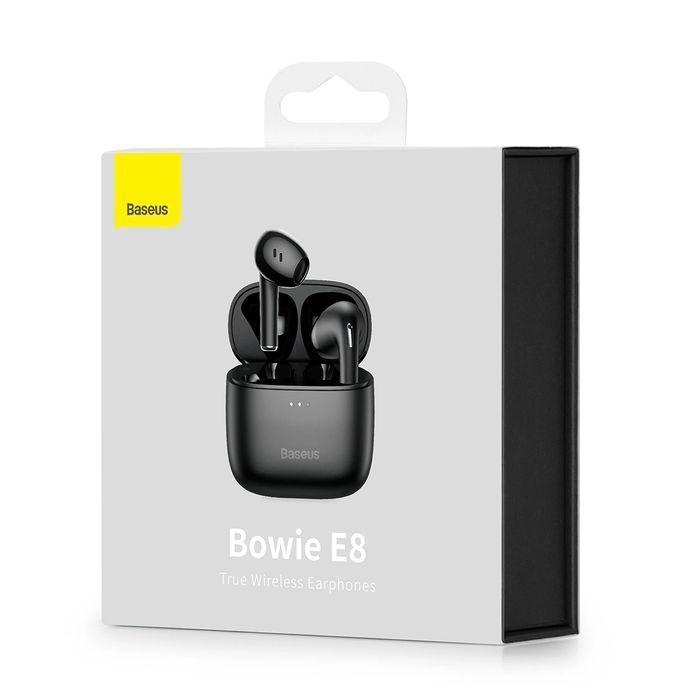 Słuchawki bezprzewodowe Baseus Bowie E8 TWS - czarne
