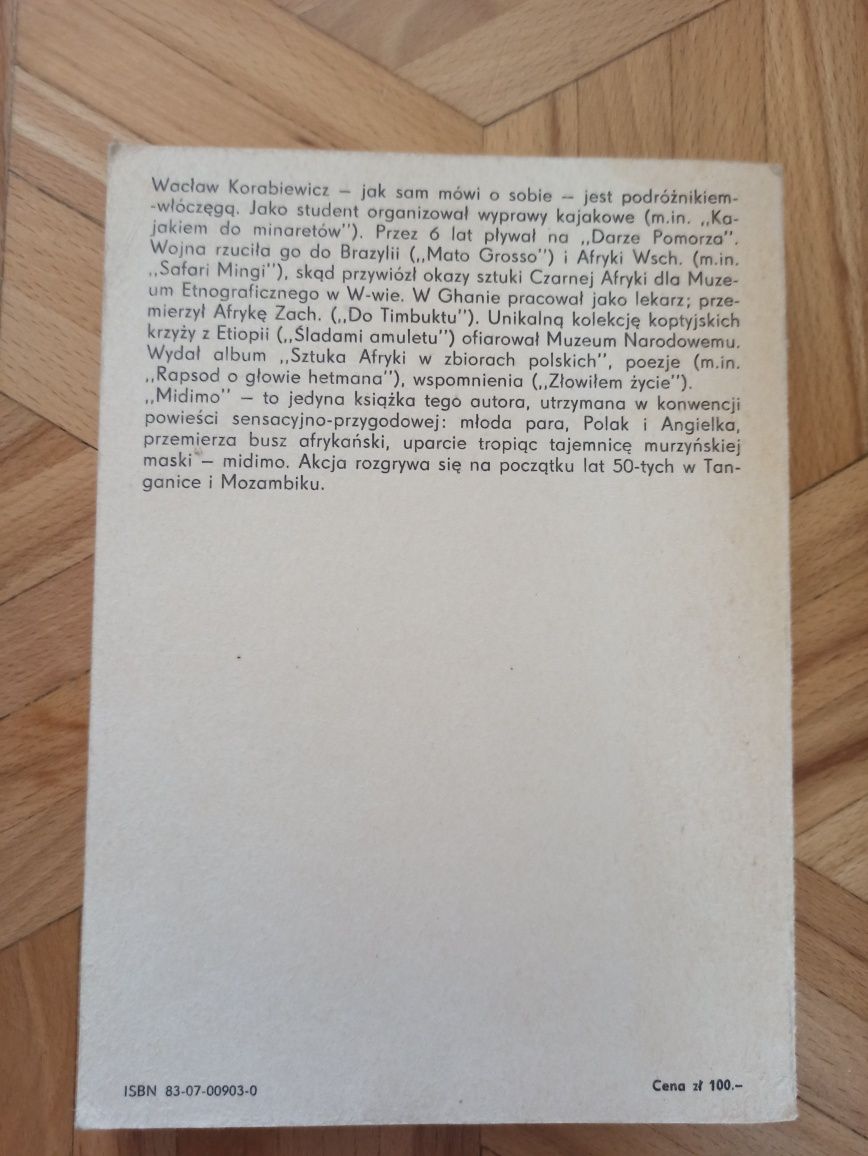 Midimo korabiewicz książka powieść prl opowiadanie 1983