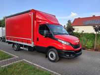 Iveco Daily 35S18 3,0 180KM Hi-Matic Full Led Salon Polska 8-palet Pełne Wyposażenie Full Led  3,0 180KM Automat Hi-Matic Full Led