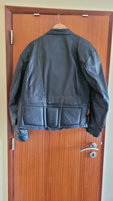 Casaco cabedal motard