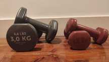 Halteres de fitness 1,5kg