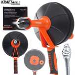 KRAFT&DELE Spirala Kanalizacyjna Do Udrażniania Rur 7,6mx6mm KD11765